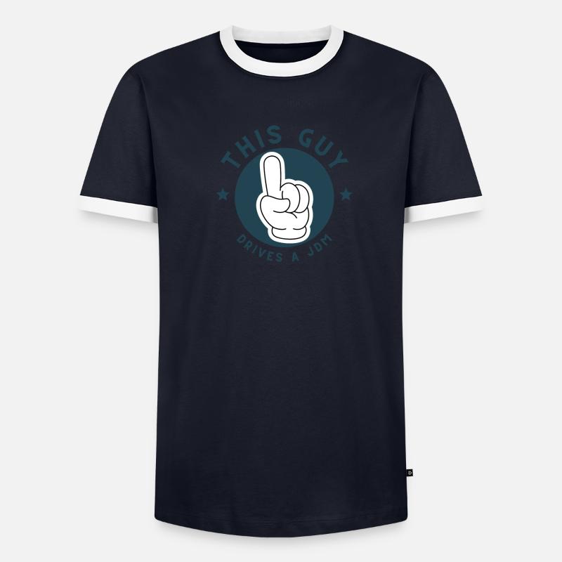 This Guy drives a JDM Männer Kontrast-T-Shirt