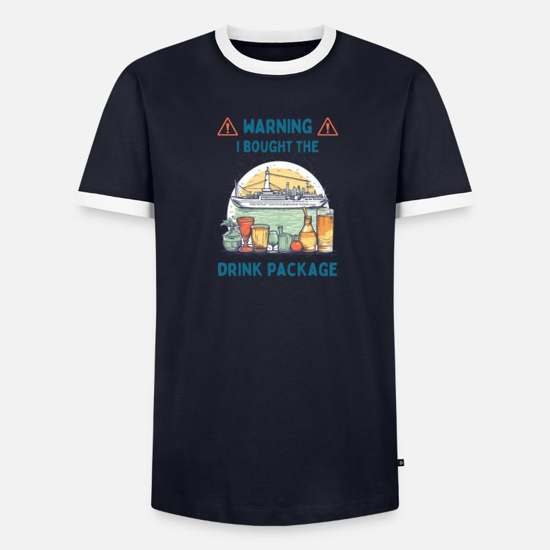 I Bought The Drink Package Men's Ringer Shirt