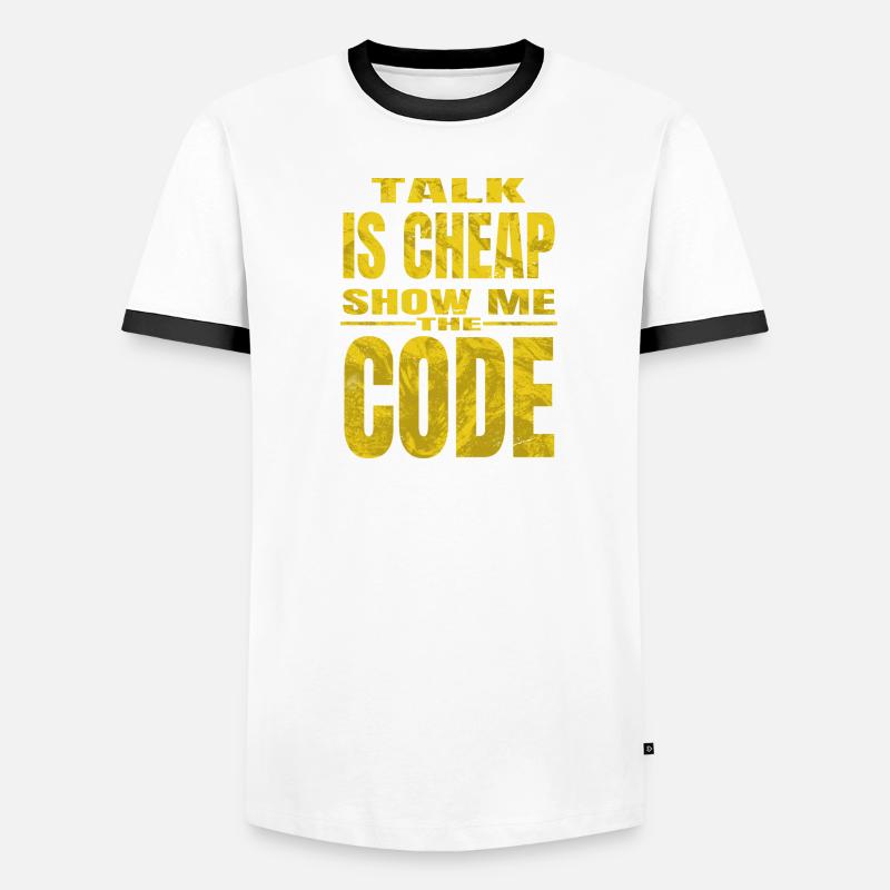 Mais je fais de l’informatique cadeau idée piratage codage T-shirt contrasté Homme
