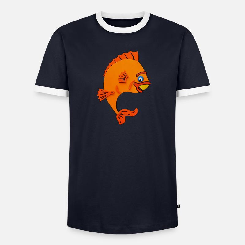 Perche T-shirt contrasté Homme