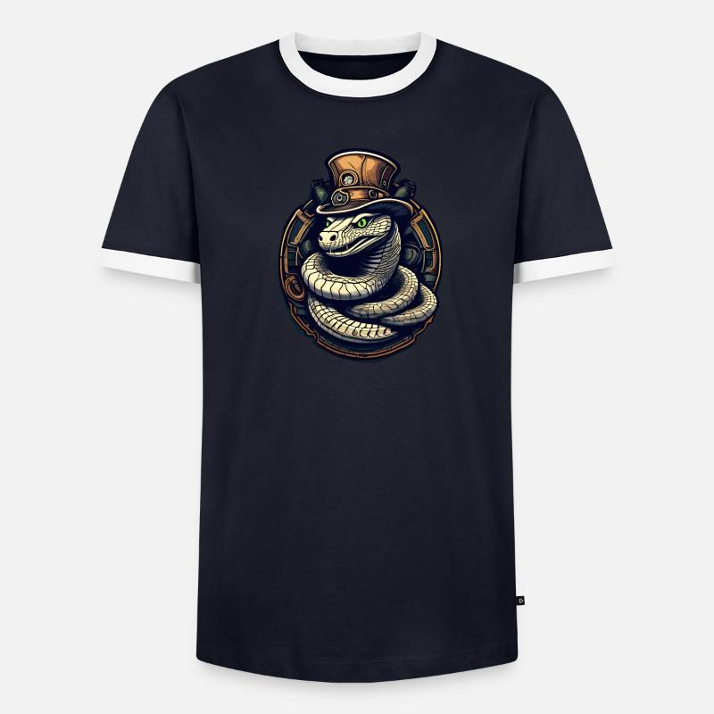 Cobra Snake Men's Ringer Shirt