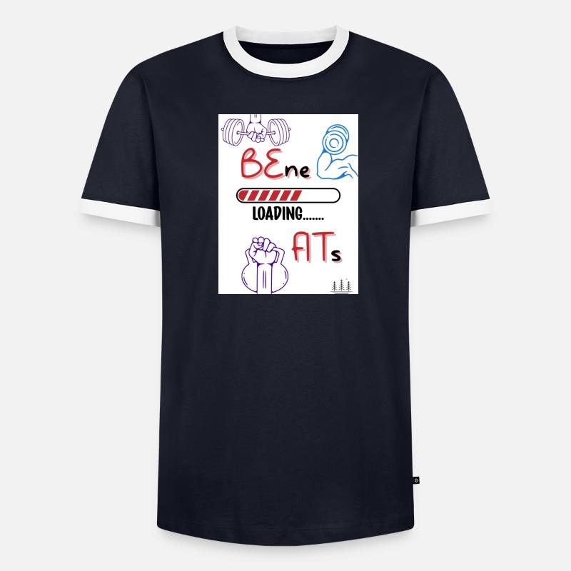 Be fit. Benefits loading. Men's Ringer Shirt