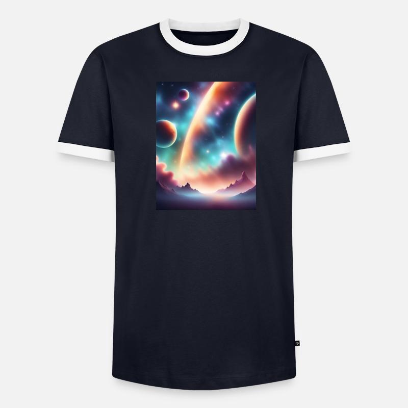 Space Men's Ringer Shirt