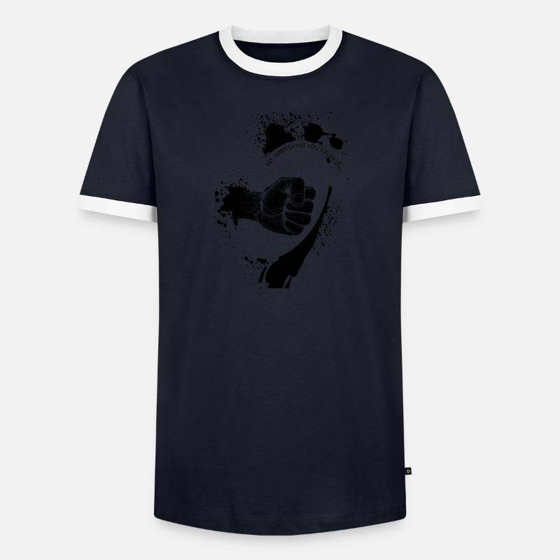Powerful mind T-shirt contrasté Homme