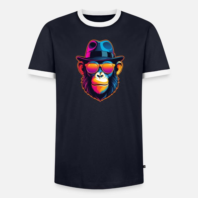 Neon Monkey Men's Ringer Shirt