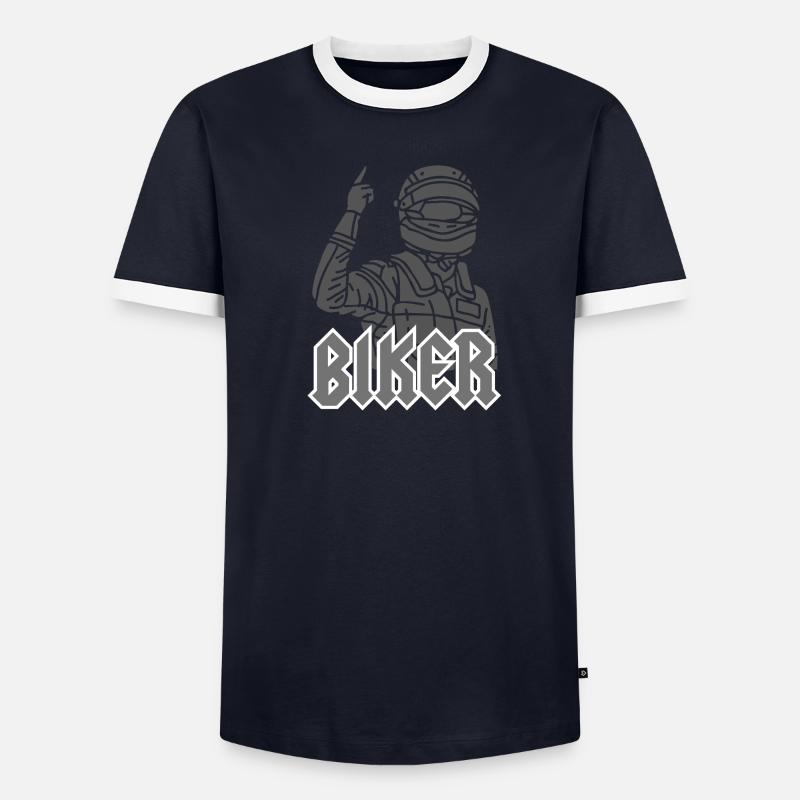 Biker Men's Ringer Shirt