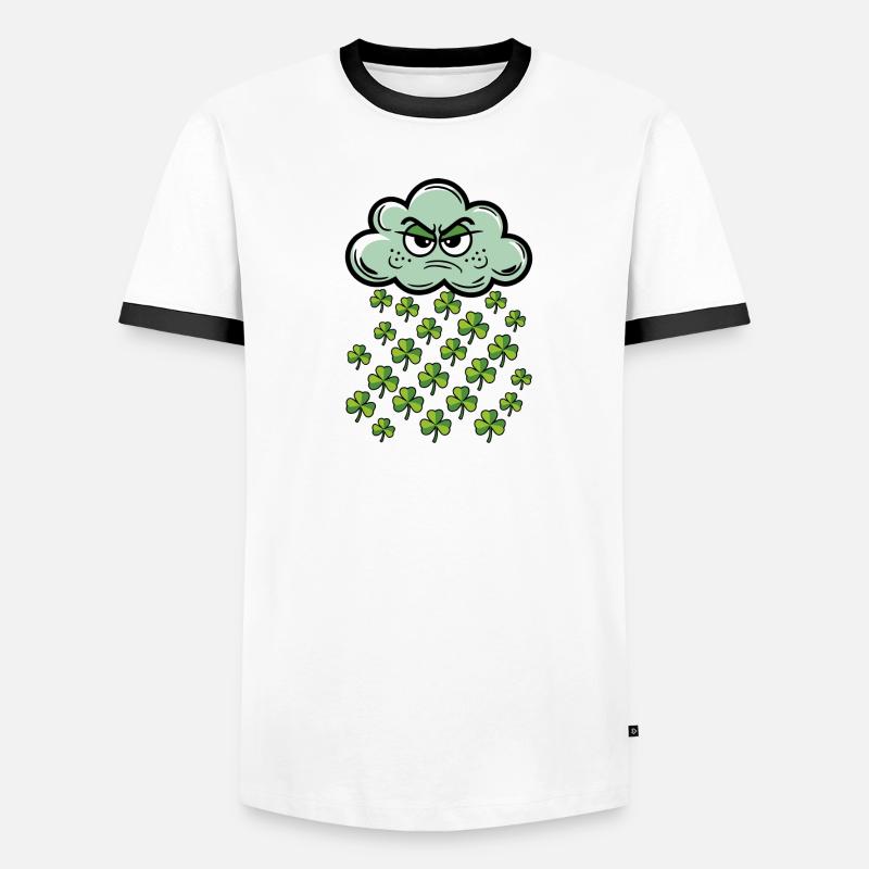 Fête de la Saint-Patrick T-shirt contrasté Homme