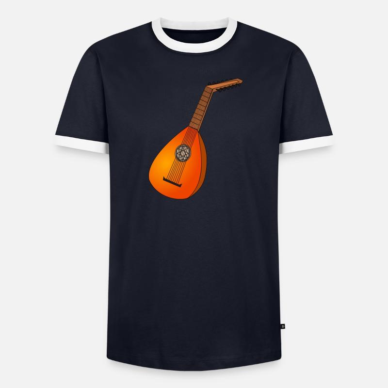 luth T-shirt contrasté Homme