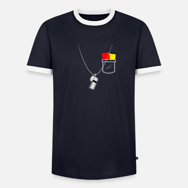 Referee Uniform Refree - Men's Ringer Shirt - undefined