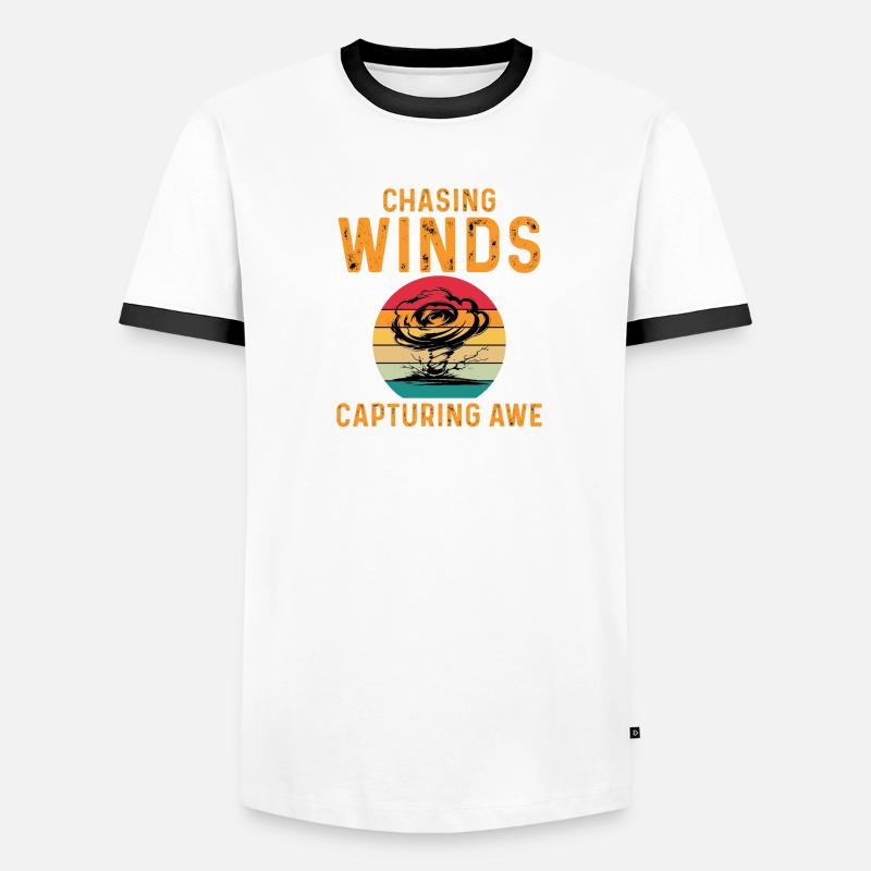 Storm Chasing: Den Winden nachjagen, Ehrfurcht einfangen Männer Kontrast-T-Shirt