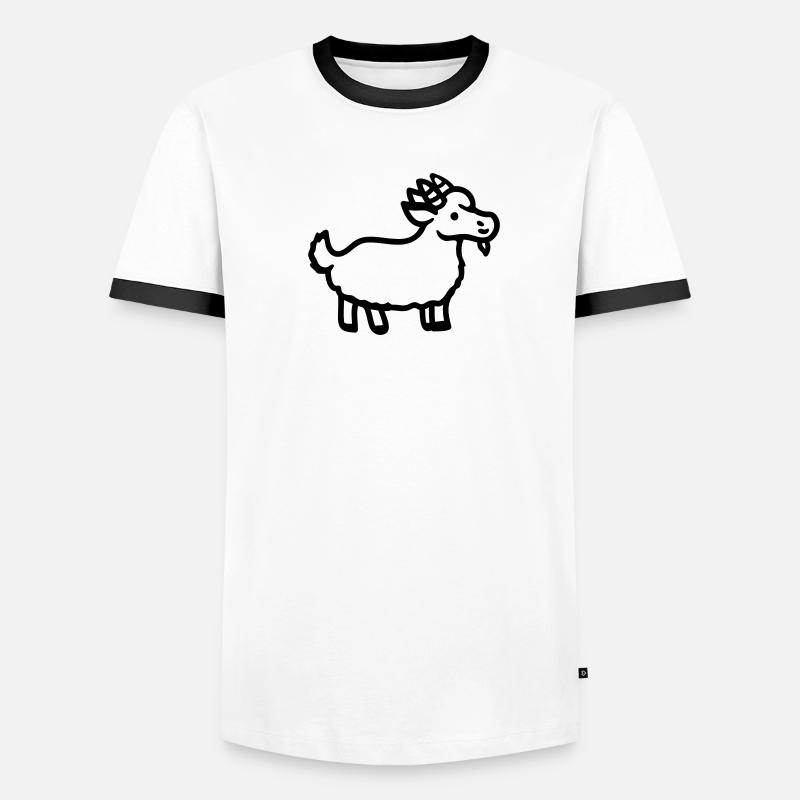 Goat - Line Men's Ringer Shirt
