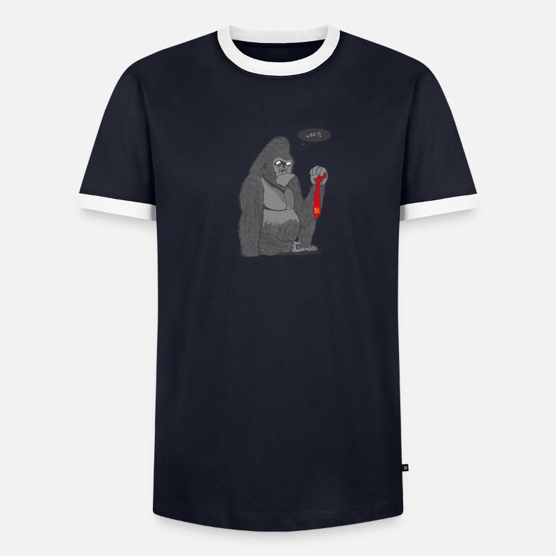 DK?? Männer Kontrast-T-Shirt