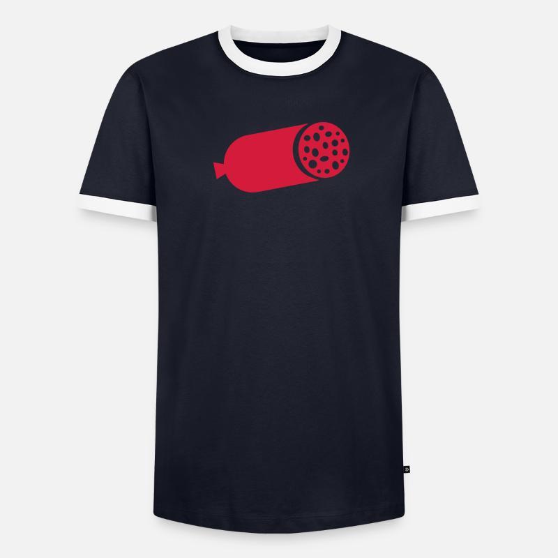 Salami Men's Ringer Shirt