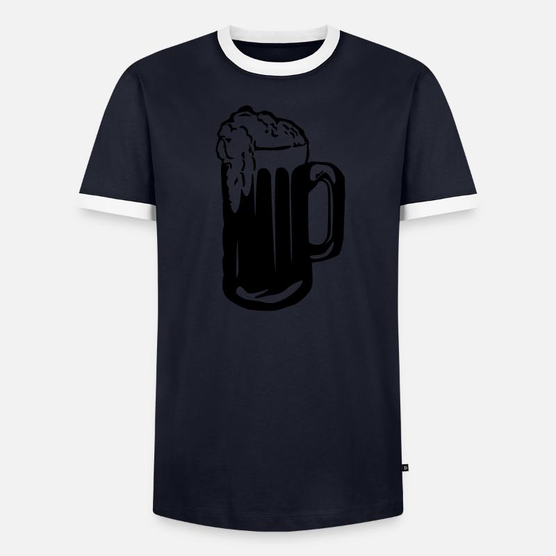 Beer - Alcohol Men's Ringer Shirt