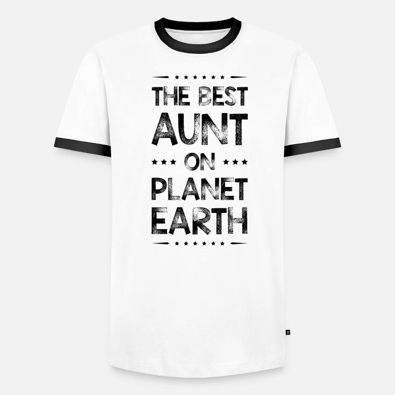 Beste Tante Spruch Männer Kontrast-T-Shirt