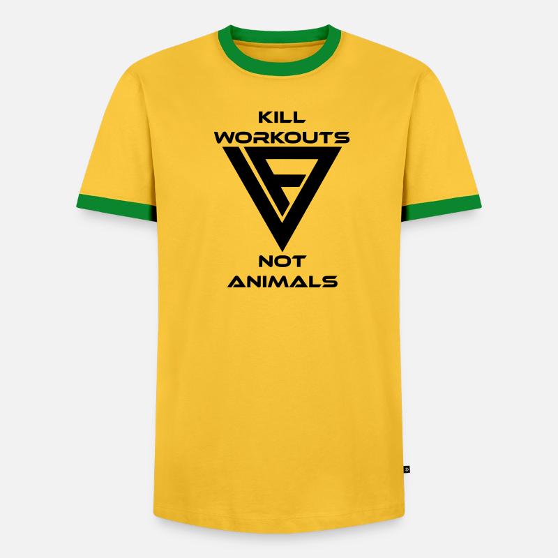 VForm Kill Workouts - Männer Kontrast-T-Shirt - undefined
