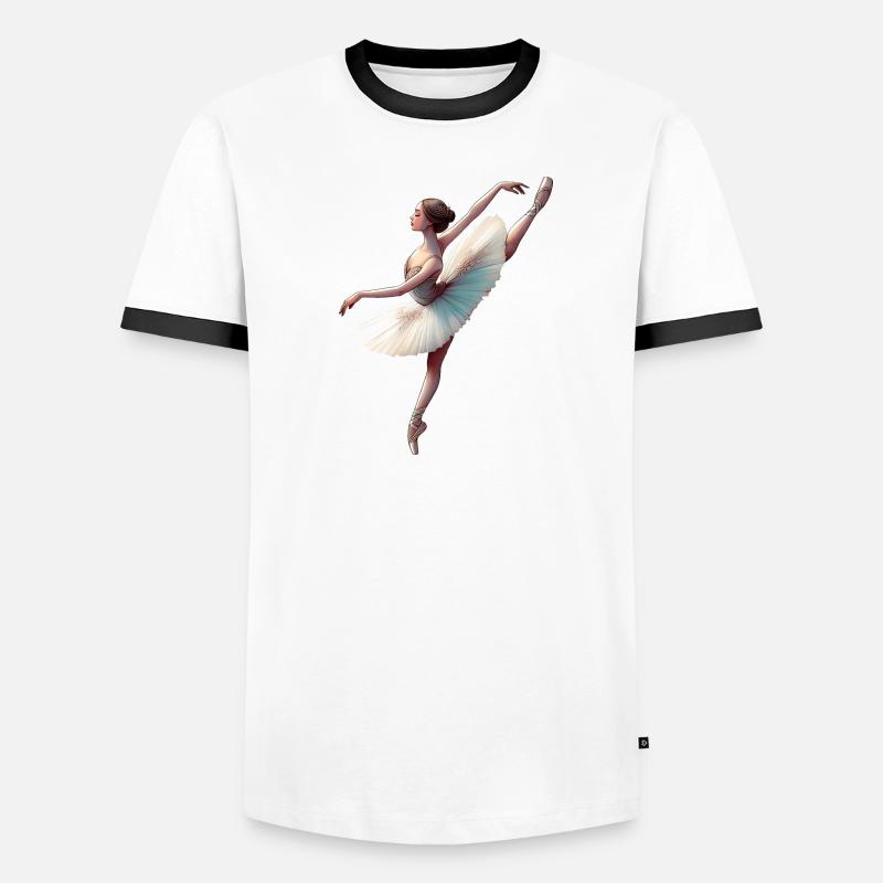 Danseuse De Lune - Grâce Céleste T-shirt contrasté Homme