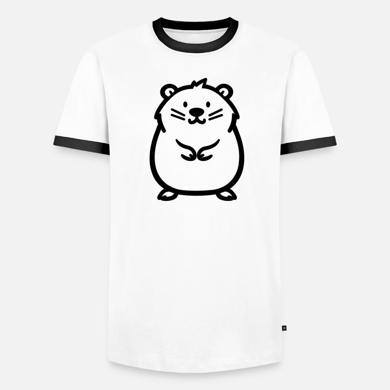 Bieber Männer Kontrast-T-Shirt
