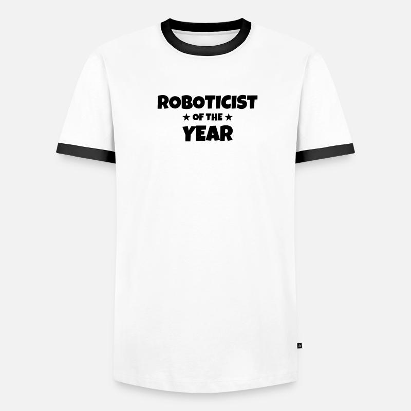 Robotics Robot Robotik Robotique Roboter Men's Ringer Shirt