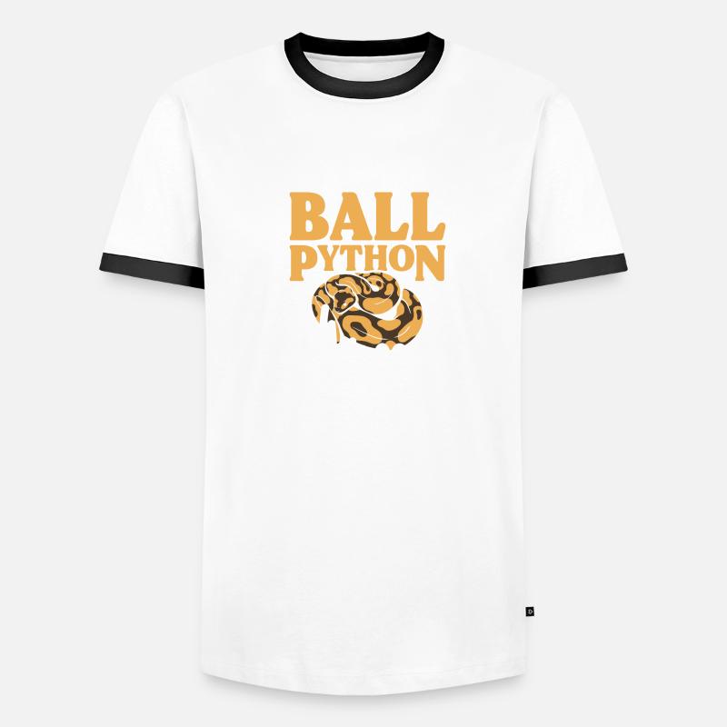 Chuchoteur de python royal T-shirt contrasté Homme