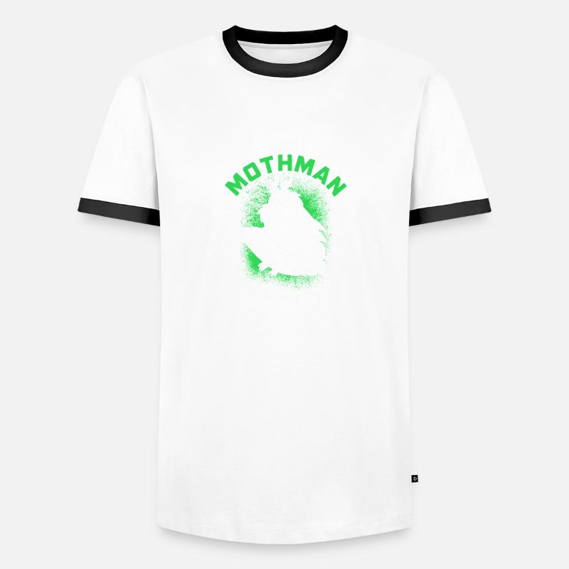 Mottenmann Männer Kontrast-T-Shirt
