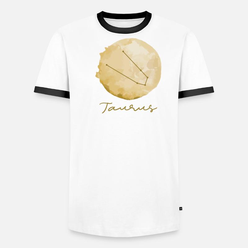 Sternzeichen Stier Geschenk Idee Männer Kontrast-T-Shirt