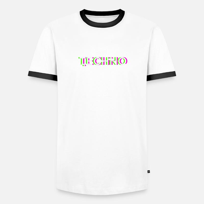 techno Men's Ringer Shirt