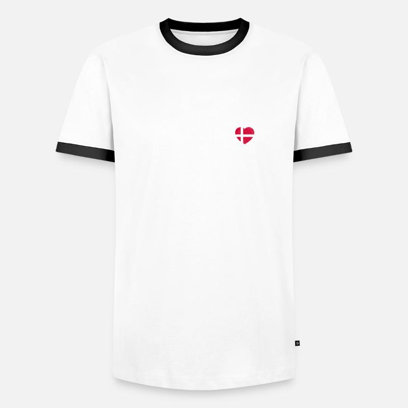 Danemark T-shirt contrasté Homme