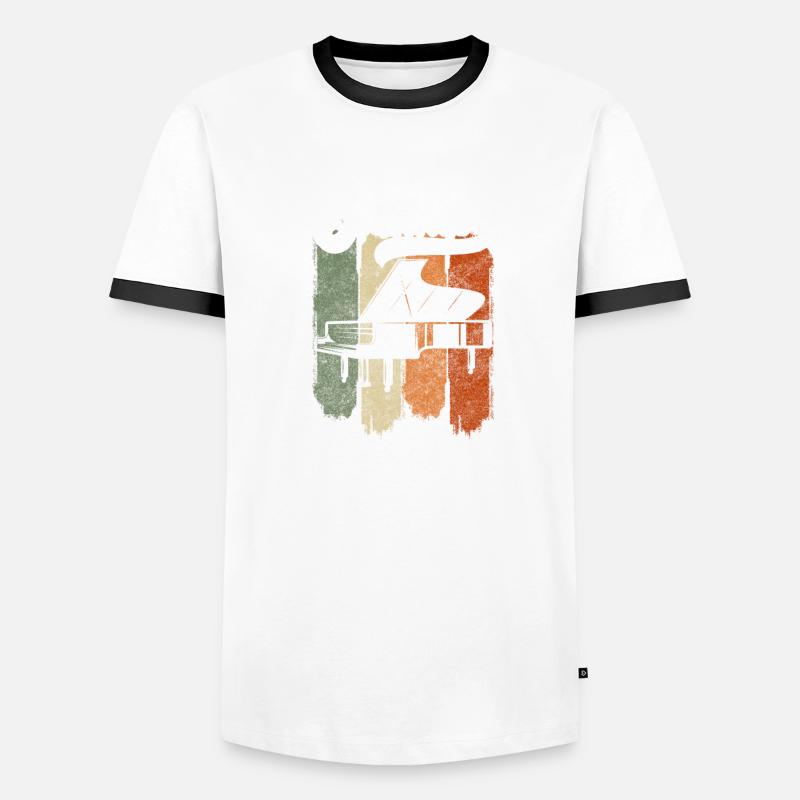 Pianist Classical Pianist Men's Ringer Shirt