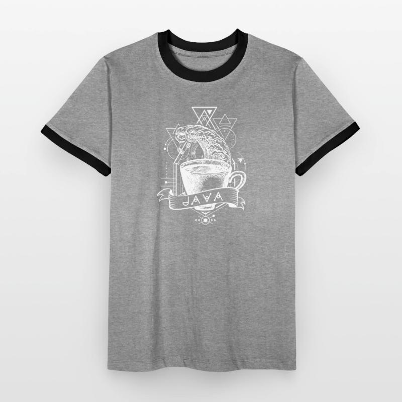 Java programming language Men's Ringer Shirt
