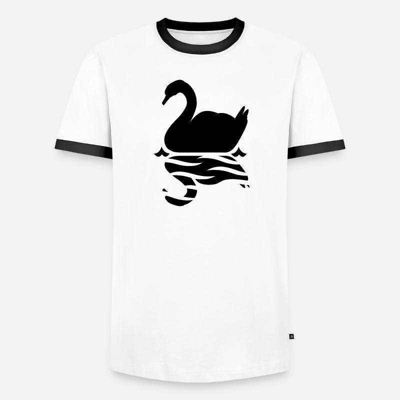 swan Men's Ringer Shirt