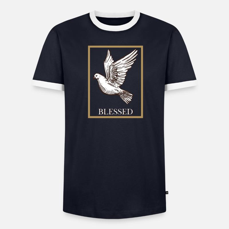 béni T-shirt contrasté Homme