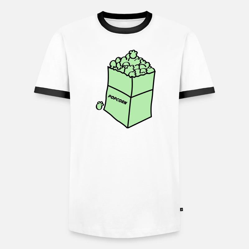 Maïs soufflé 2 T-shirt contrasté Homme