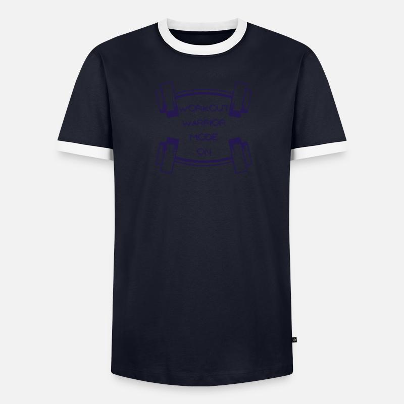 Mode guerrier d’entraînement activé - 1 T-shirt contrasté Homme
