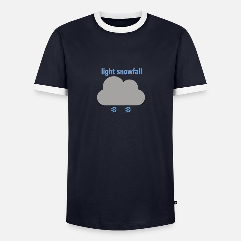 Light Snowfall Men's Ringer Shirt