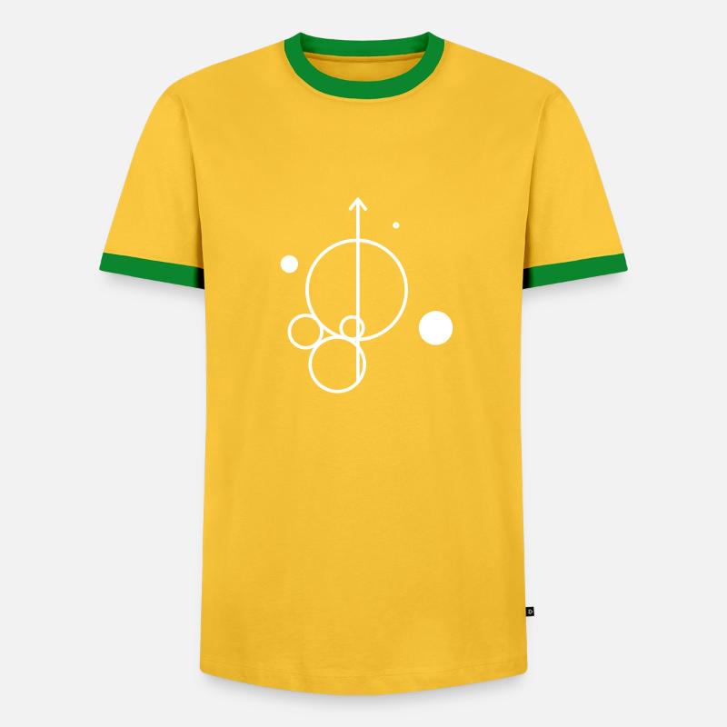 Physik Stringtheorie - Männer Kontrast-T-Shirt - undefined