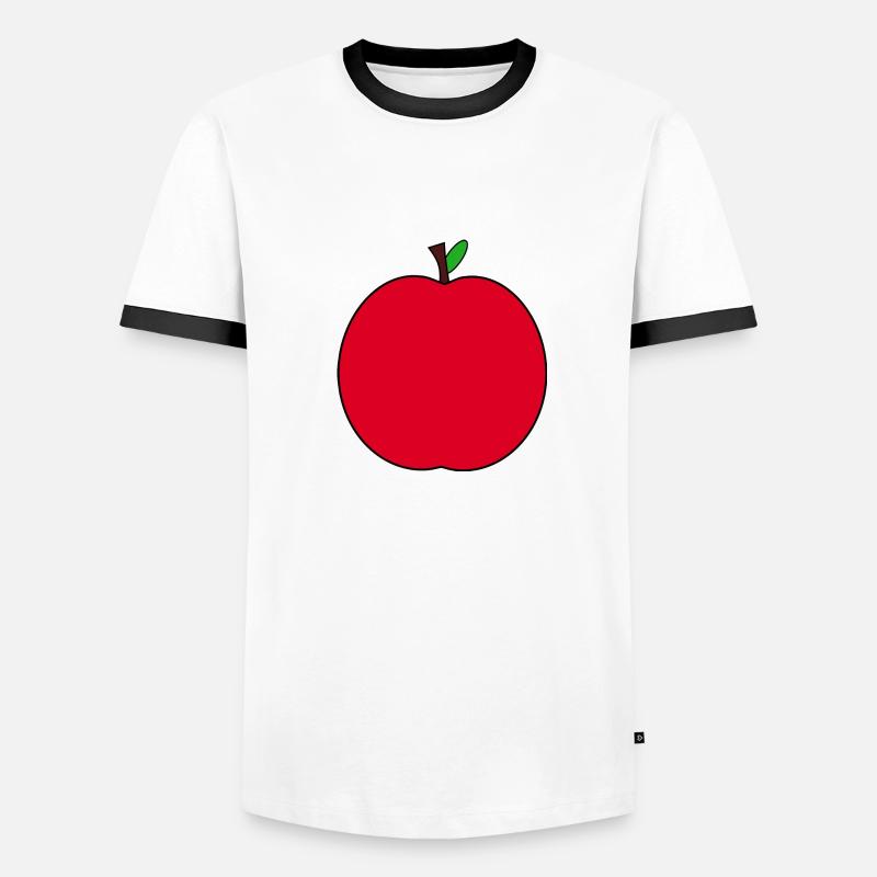 Pomme T-shirt contrasté Homme