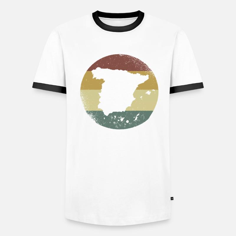 Spain Spanish Gift Idea Spaniards Men's Ringer Shirt