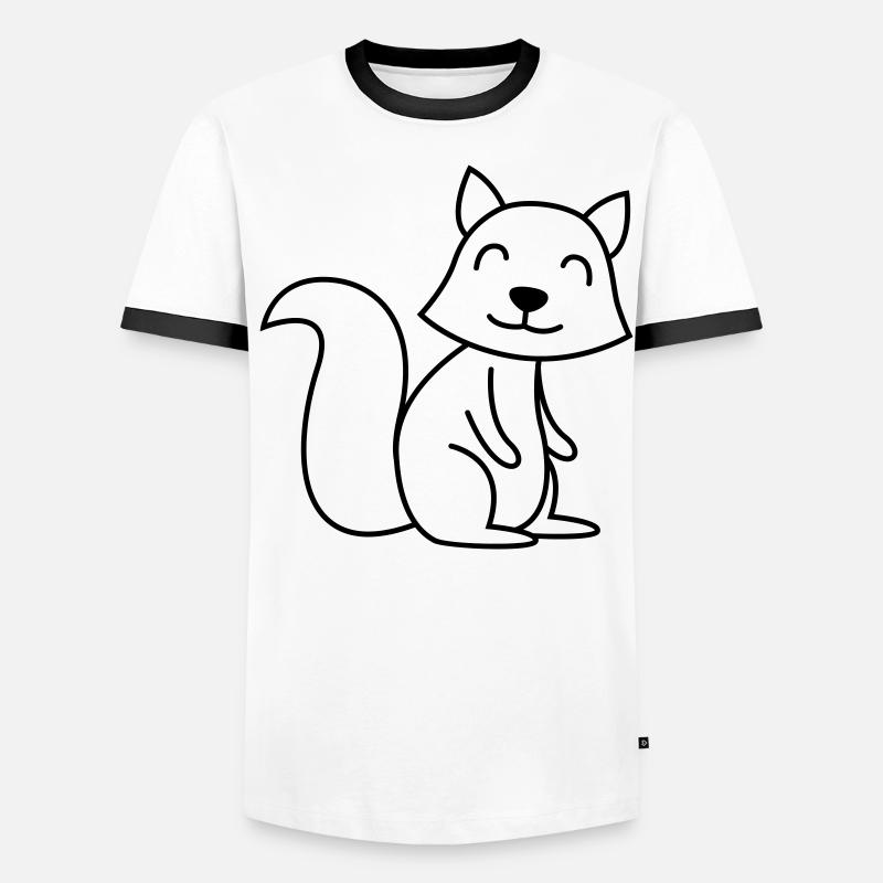Stinker Comic Animal Men's Ringer Shirt