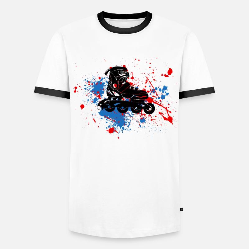Roller skates Men's Ringer Shirt