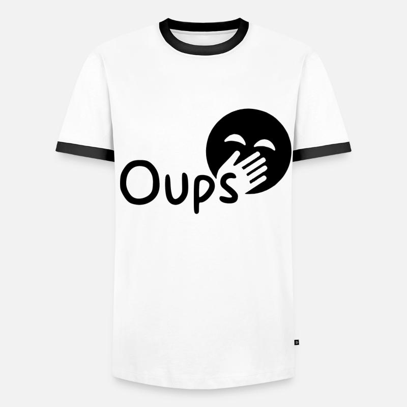 Oops sorry Men's Ringer Shirt
