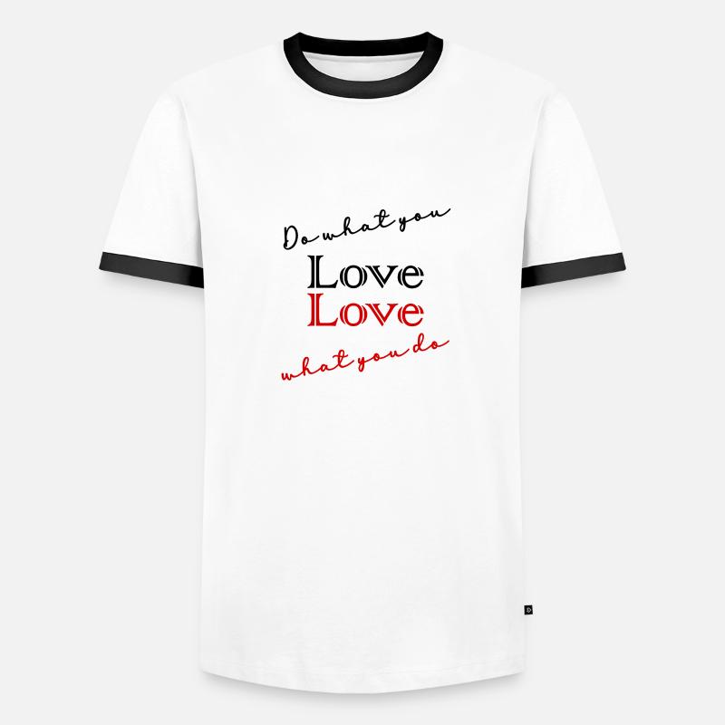 CITATION,CITATIONS,MESSAGE, MESSAGE,HUMOUR T-shirt contrasté Homme