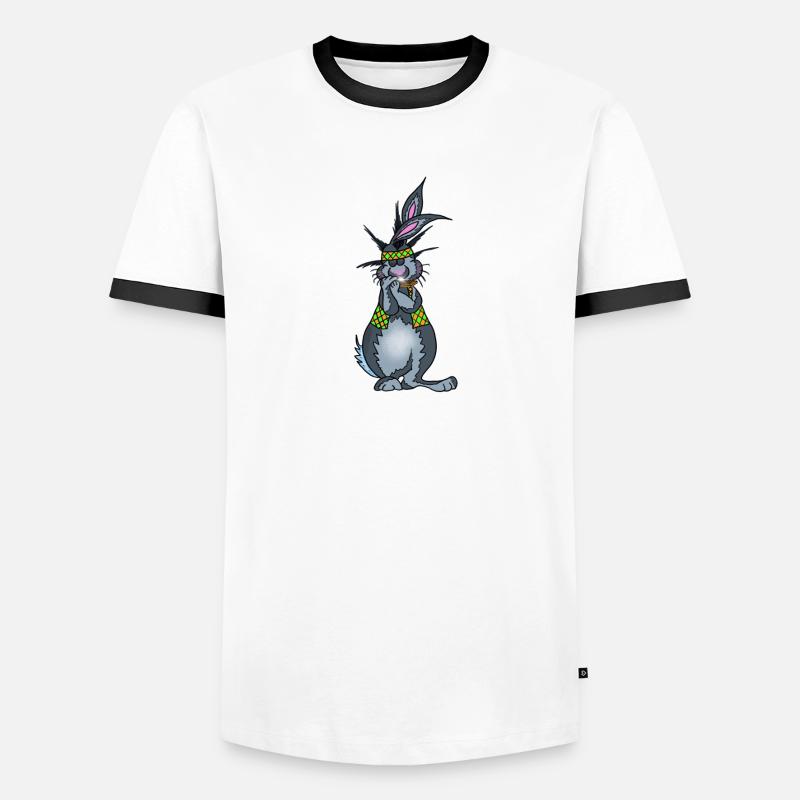 harmonica T-shirt contrasté Homme