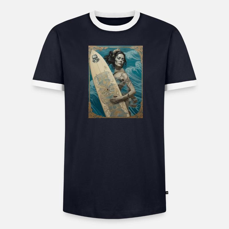 gothic class T-shirt contrasté Homme