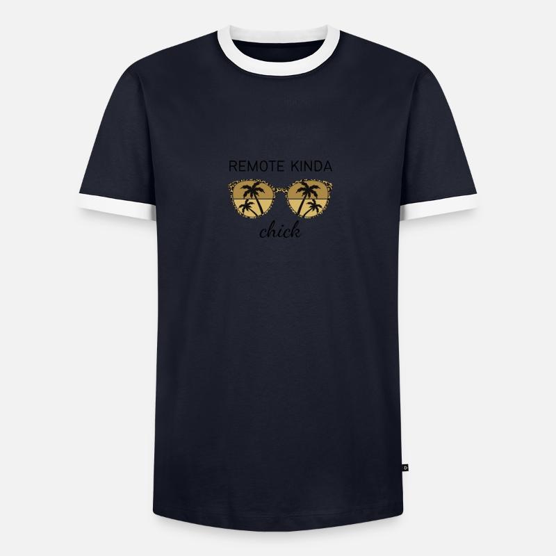 Remote kinda chick Men's Ringer Shirt