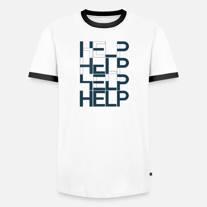 Help Men's Ringer Shirt