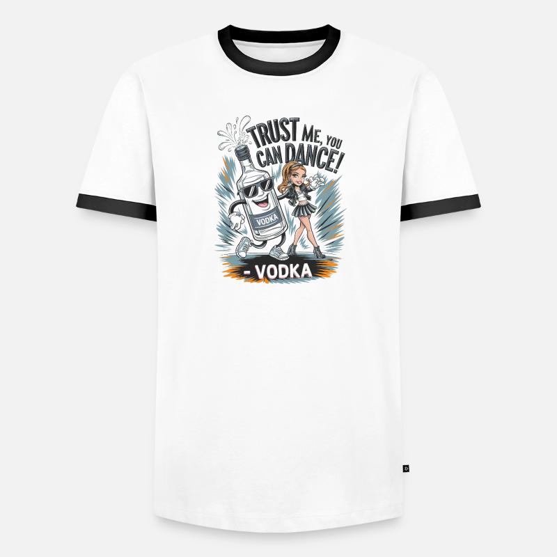 Croyez-moi, vous savez danser. -Vodka T-shirt contrasté Homme