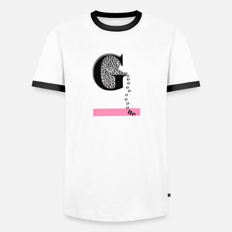Passé en mouvement, perdu T-shirt contrasté Homme
