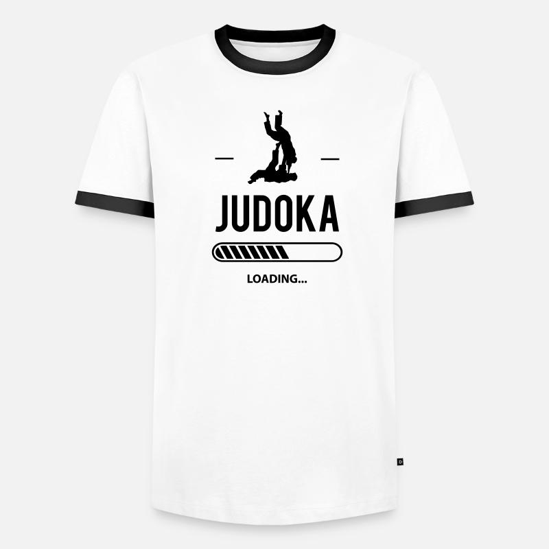 Judoka loading T-shirt contrasté Homme