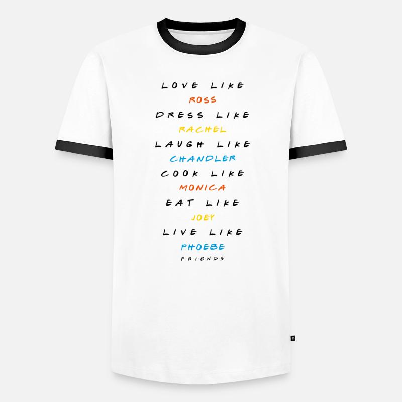 Friends Soit Comme Eux T-shirt contrasté Homme